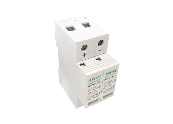 सौर प्रणाली के लिए 600v 2P DC क्लास II DC सर्ज प्रोटेक्शन डिवाइस