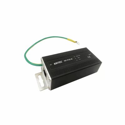 BR-POE-M 48V RJ45 सर्ज प्रोटेक्शन ईथरनेट सर्ज प्रोटेक्टर POE पावर ओवर ईथरनेट डेटा सर्ज प्रोटेक्टर POE गीगाबिट 1000mbps Rj45 ईथरनेट आउटडोर सर्ज प्रोटेक्टर इंडस्ट्रियल नेटवर्क आउटलेट मेटल