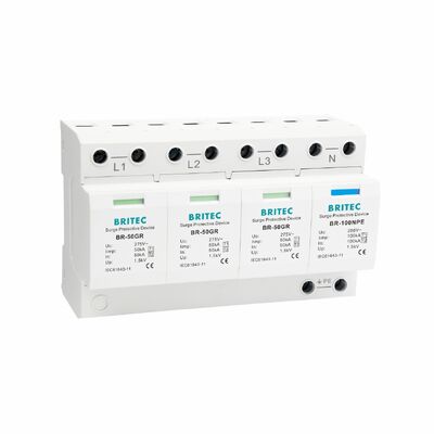 BR-50GR 3+1 OEM ODM स्पार्क गैप 50ka सर्ज प्रोटेक्टिव डिवाइस लो वोल्टेज इलेक्ट्रिकल क्लास 1 सर्ज अरेस्टर टाइप 1 एसपीडी सर्ज प्रोटेक्टिव डिवाइस टाइप 1 एसपीडी लो वोल्टेज एलवी इलेक्ट्रिकल वितरण नेटवर्क