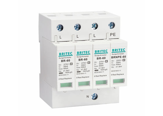 275V 60ka पावर सर्ज प्रोटेक्शन डिवाइस हाउस लाइटनिंग एरेस्टर रक्षक
