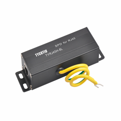 RJ 45 SPD सर्ज ईथरनेट प्रोटेक्टिव डिवाइसेस नेटवर्क केबल सिग्नल ईथरनेट सर्ज प्रोटेक्टर