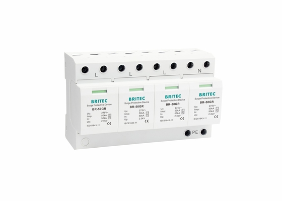 अधिभार सुरक्षा उपकरण 50kA प्रकार 1 अधिभार सुरक्षा उपकरण 240V/400V