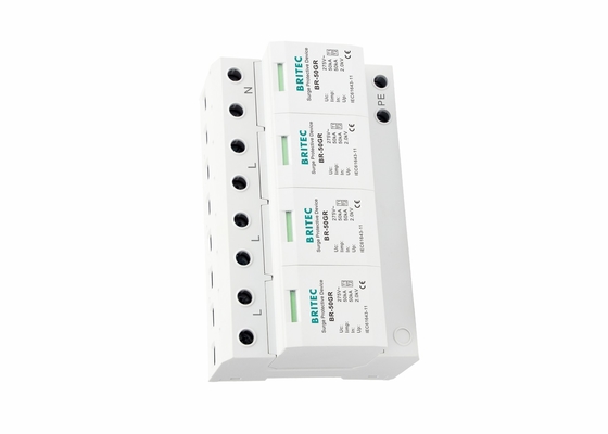 अधिभार सुरक्षा उपकरण 50kA प्रकार 1 अधिभार सुरक्षा उपकरण 240V/400V