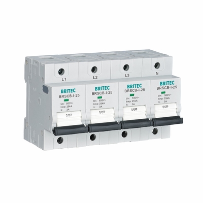 BRSCB-I-25 4P OEM/ODM एसपीडी बैकअप प्रोटेक्टर