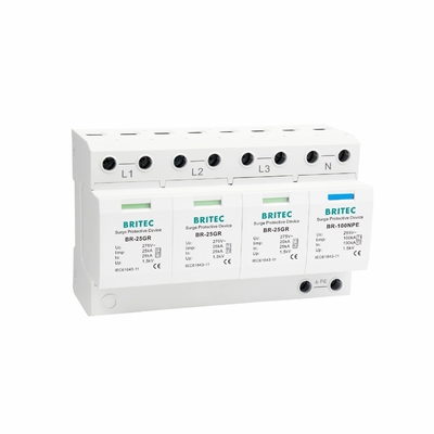 BRITEC BR-25GR 2P 275V टाइप 1 ओवरजॉग प्रोटेक्शन डिवाइस लाइटनिंग प्रोटेक्टर