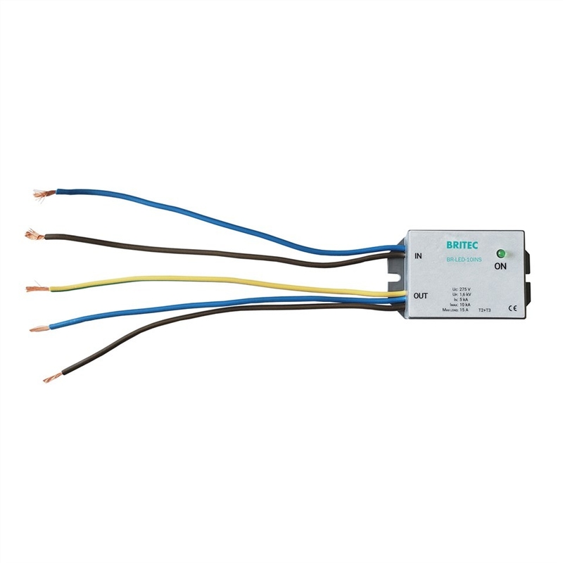275V 10kv 6kv एलईडी स्ट्रीट लाइट के लिए एसपीडी सर्ज प्रोटेक्शन डिवाइस 275v एलईडी सर्ज प्रोटेक्शन डिवाइस