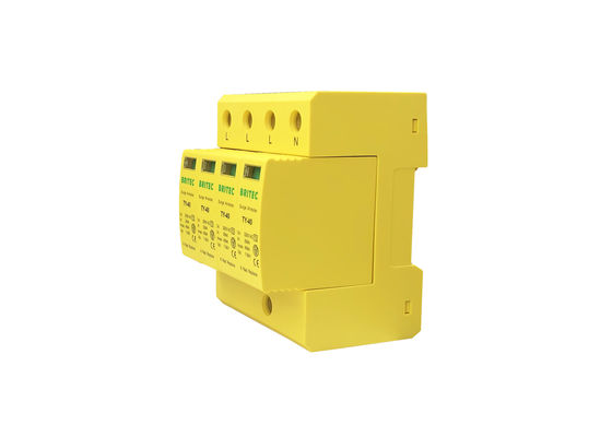 40ka चार ध्रुव एसपीडी प्लग करने योग्य एसी लाइन ओवरज सुरक्षा बंदर