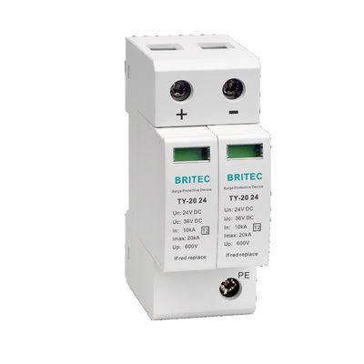 TY-40 220 डीसी एसपीडी सर्ज प्रोटेक्टिव डिवाइस टाइप 2 सोलर सर्ज अरेस्टर डीसी 220 वी