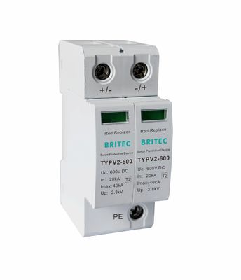 TYPV3 1000 टाइप 2 पीवी सर्ज अरेस्टर डीसी सर्ज प्रोटेक्शन एसपीडी पावर सर्ज प्रोटेक्टर डिवाइस