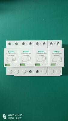 BR-50GR 4P Ac प्रकाश संरक्षण चीन प्रकार 1 अधिभार संरक्षण उपकरण Spd spd t1 t2 प्रकार 1 अधिभार arrester