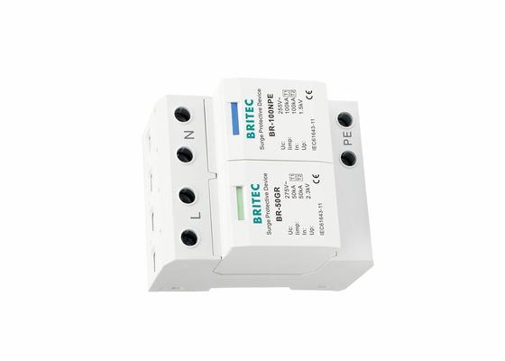 बिजली प्रतिरोधी प्रकार 1 1P+NPE IP20 IEC61643-11 वृद्धि सुरक्षा उपकरण