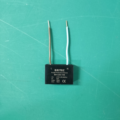 BR-LED-10S एलईडी प्रकाश व्यवस्था संरक्षण उपकरण के लिए अधिभार रक्षक 10kV प्रकाश व्यवस्था संरक्षण उपकरण अधिभार संरक्षण
