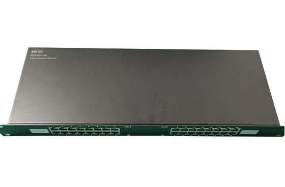 BRRJ45L-16R सिग्नल सर्ज अरेस्टर 100M नेटवर्क सर्ज प्रोटेक्टर ईथरनेट RJ45 सर्ज अरेस्टर