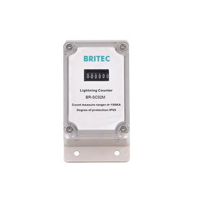 OEM BR-SC02E 0~999999 इवेंट्स लाइटिंग स्ट्राइक काउंटर डिवाइस 5kA-150kA
