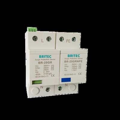 BR-50GR 1+1 Low Voltage Surge Protective Device Power Surge ProtectionIndustrial Electrical Systems spark aresster