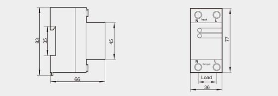 BROU-40 ओवरवोल्टेज प्रोटेक्टर अस्थायी ओवरवोल्टेज