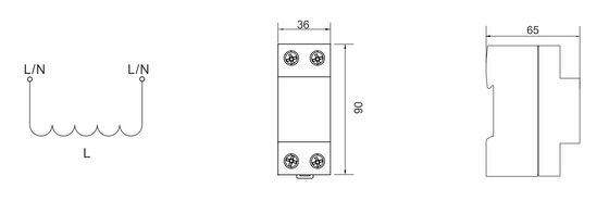 BRCI-63 63A समन्वय प्रेरक विच्छेदन प्रेरकता बिजली समन्वयक