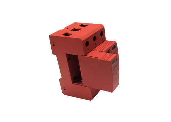 टाइप 2 थ्री फेज 3 पोल्स क्लास II सर्ज अरेस्टर 40kA 320V लाइटिंग प्रोटेक्शन