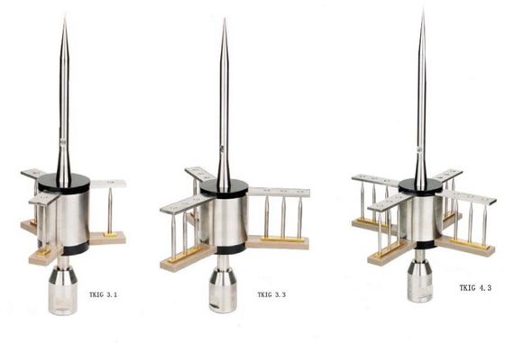 अर्ली इलेक्ट्रो 4.3 लाइटनिंग अरेस्टर SUS304 डिस्चार्जिंग रॉड लाइटनिंग रॉड