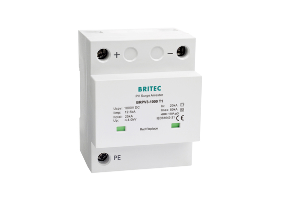BRPV3 T1 बिजली पीवी बढ़त बंदर 10 / 350 μs बिजली आवेग वर्तमान
