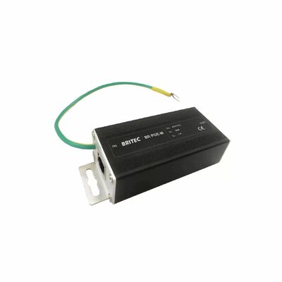 बीआर-पीओई-एम सिग्नल सर्ज अरेस्ट नेटवर्क सिस्टम पीओई सर्ज अरेस्ट नेटवर्क पीओई पावर आरजे45 सर्ज प्रोटेक्टर डीआईएन रेल